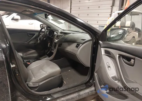 2012 Hyundai Elantra Limited (Ulsan Plant) из США, поврежденный, VIN KMHDH4AE5CU254033